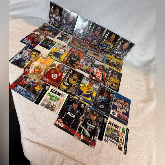 NASCAR Trading cards 28 total, various retired drivers - Picture 1 of 16